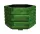  ZPD Blumentopf 50 cm x 43 x 35 cm Holz