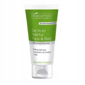    Bielenda Acne Free ProExpert Gel-Peeling für Gesicht und Körper 150 ml