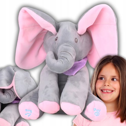  INTERAKTIVER ELEFANTEN-MENSCHEN-SINGENDES MASKOTTCHEN-PLÜSCH