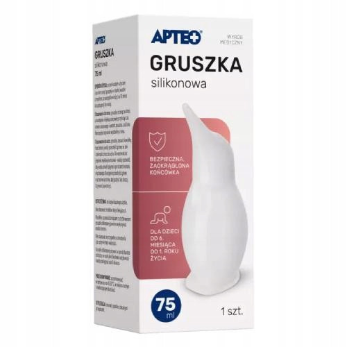  Apteo Silikonbirne für Kinder 75 ml
