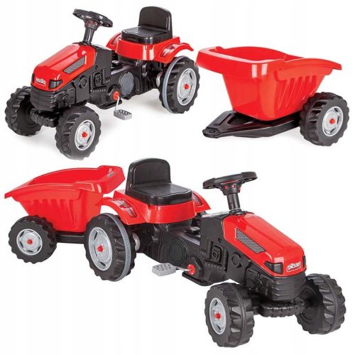  Pilsan Schwarzer, grüner Kindertraktor
