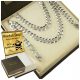  Herren-Silberkette 925 DIAMANT VOLL 5 mm KOSTENLOSE Gravur