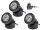 Lampe 3 W 3 Stk. weiß