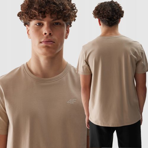  4F Herren-T-Shirt, Basic-Sport-T-Shirt