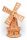  Gartenwindmühle Holzwindmühle 130 cm WDO5