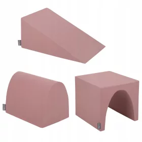    KiddyMoon Heather Schaumstoff-Spielplatz PPZ-243 Keil/Hügel/Tunnel FÜR KINDER