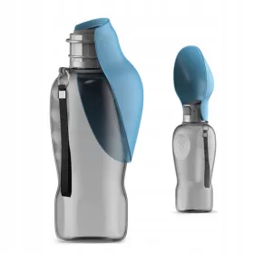  FÜR HUNDE Trinkflasche mit Wassernapf 800 ml