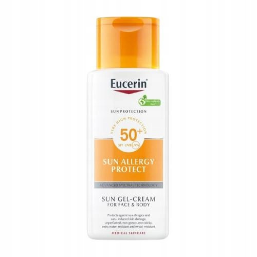  Eucerin Sun Allergy Protect SPF50+ Gel schützende Körpercreme 150 ml