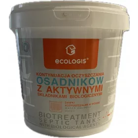    Biopräparat ECOLOGIS Fortsetzung 1,2kg Absetzbecken, Kläranlagen