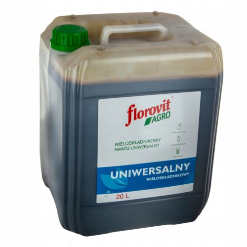 FLOROVIT Flüssigdünger 20L - Hochkonzentrierter Mehrkomponenten-Gartendünger