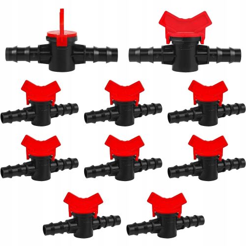  TROPFLEITUNGSVENTILSCHLAUCHSTECKER 16 mm BEWÄSSERUNGSZUBEHÖR 10 Stück
