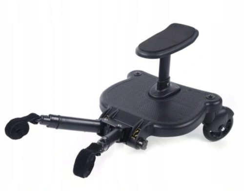  ZUSÄTZLICHER KINDERWAGEN MIT SITZ, SCHWARZER SITZ
