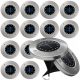  ARSA GO Solarlampe, Silber, 13 cm, 12 Stk.
