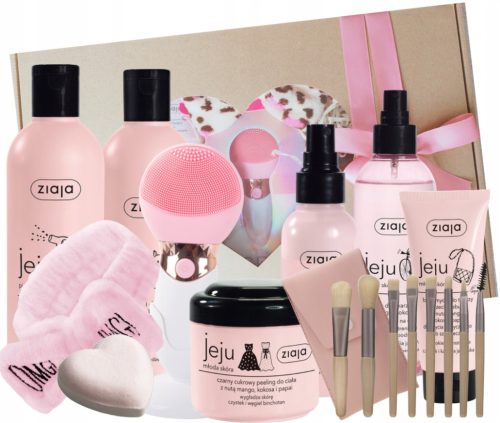  ZIAJA JEJU ROSA GESCHENKSET FÜR EINEN JUGENDLICHEN in einer dekorativen Verpackung
