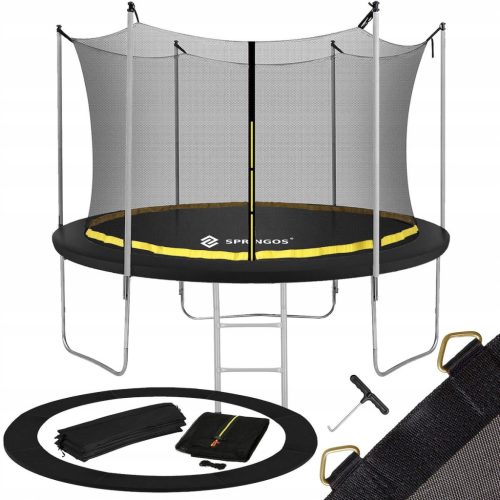  Trampolin mit Federnetz 3 cm FT 10 (304-312 cm)