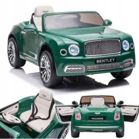   Batterieauto Bentley Mulsanne grün lackiert für Kinder Pilot