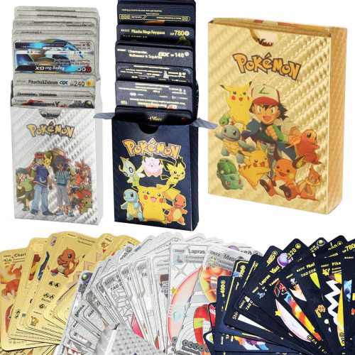  POKéMON-MEGA-SET MIT 165 GOLDKARTEN