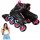  ARMOR NILS EXTREME INLINE SKATES NA22151 SCHWARZ UND ROSA GRÖSSE 44 + CGROT Sports Guide