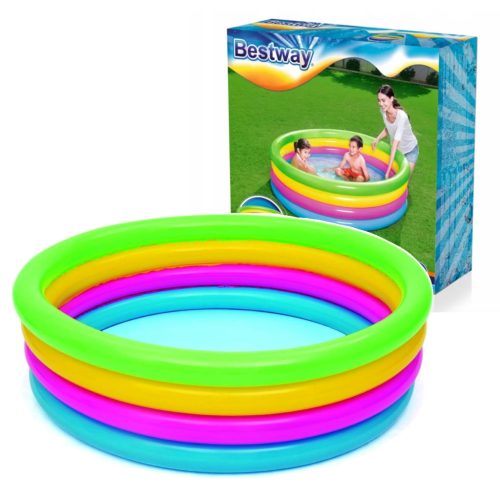 Bestway runder aufblasbarer Pool 111 x 157 cm