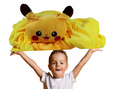  Pikachu Pokemon Set 2in1 Maskottchen großes schönes Deckenkissen Pikachu Plüsch