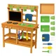  PLAYTIVE Gartenküche aus Holz 77x95x32 cm