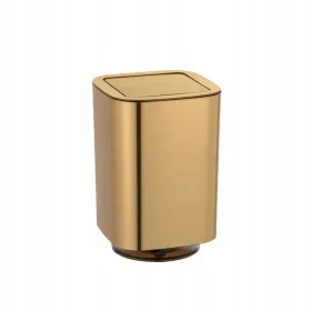  Wenko 24163100 Abfallbehälter 5 l, Gelb- und Goldtöne