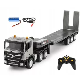    Ferngesteuerter Abschleppwagen im Maßstab 1:24 von H-Toys mit 1318 Lichtern und Sound
