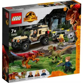    LEGO Jurassic World 76951 Pyroraptor- und Dilophosaurus-Transport