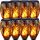  Mobes Solarlampe, schwarz, 45 cm, 1 Stk.