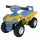  Quad-Aufsitz für ein einjähriges Kind, blau und gelb