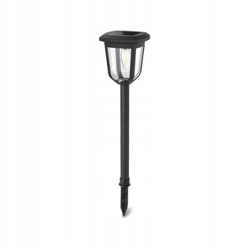  Aigostar eingebettete Solarlampe, schwarz, 54,8 cm, 2 Stk.