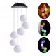  LED-LAMPE, LEUCHTENDE SOLARKUGELN FÜR TERRASSE, Pavillon, GLOCKENGARLAND