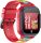  Forever Call Me 2 KW-60 rote Smartwatch für Kinder