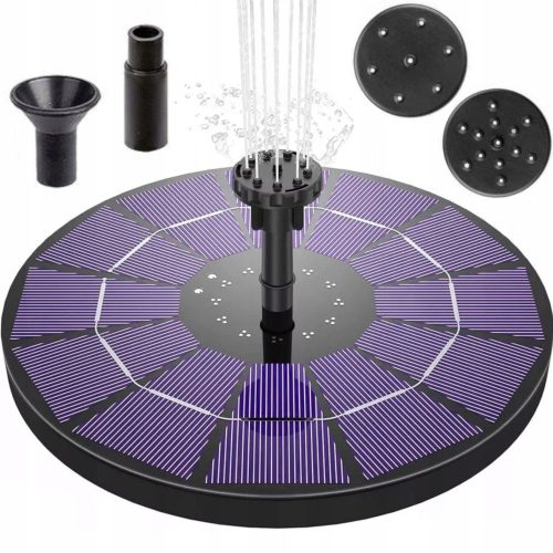  SCHWIMMENDE SOLARBRUNNENPUMPE FÜR DEN GARTENTEICH