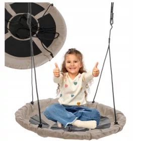  MIRPOL Schaukel Storchennest 65 cm Beige