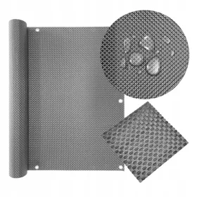    Abdeckung, Matte 90 x 500 cm, Kunststoff + Aufkleber mit dem Majowo-Logo