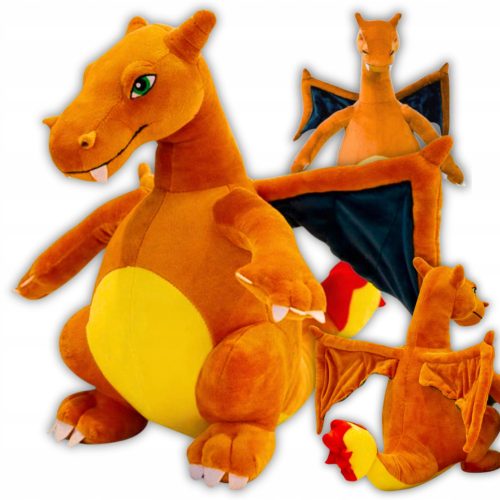  Maskottchen Plüsch Pokemon Glurak 30cm Orange Drache
