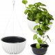  Blumentopf Lamela 30 cm x 30 x 15,6 cm Durchmesser 30 cm Kunststoff weiß