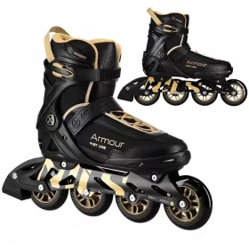    NILS Inline Skates Freizeit-Gummi-Inline-Skates für Erwachsene ab 45 Jahren, Sportführer CGROT