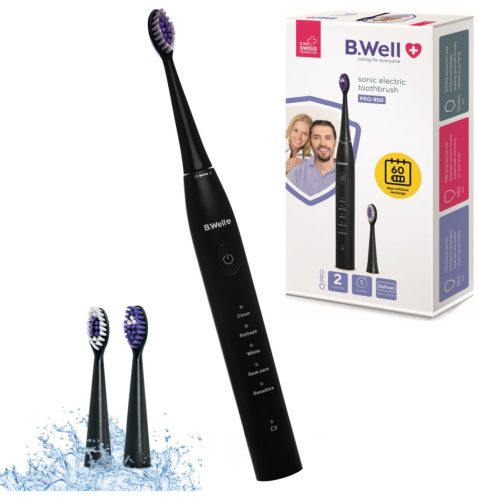  B.WELL PRO-850 Sonic Elektrische Zahnbürste Schwarz
