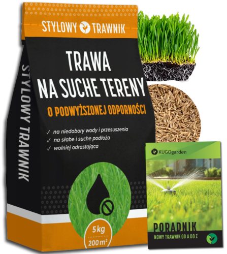  Gras für trockene Bereiche KUGOgarden 200 m² 5 kg