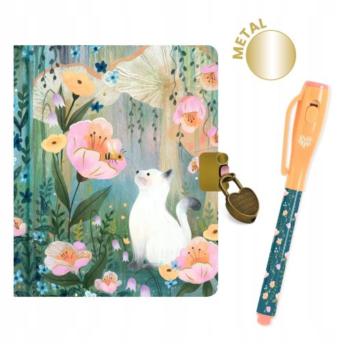  DJECO Mini-KENDRA-Tagebuch mit einem magischen Stift