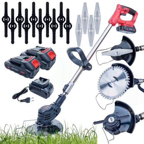  24V 2xAKU BATTERIE BATTERIESTRIMMER GARTENBUTTER GRASSBUTTER XXXXL
