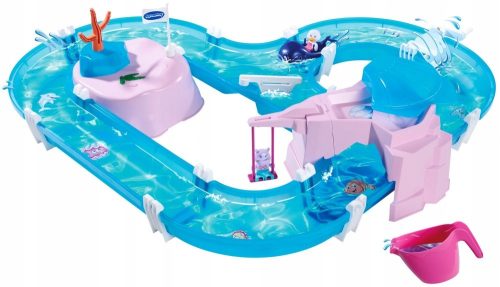  Meerjungfrauen Wasserbahn Set mit Boot Sandkasten Meerjungfrau AquaPlay