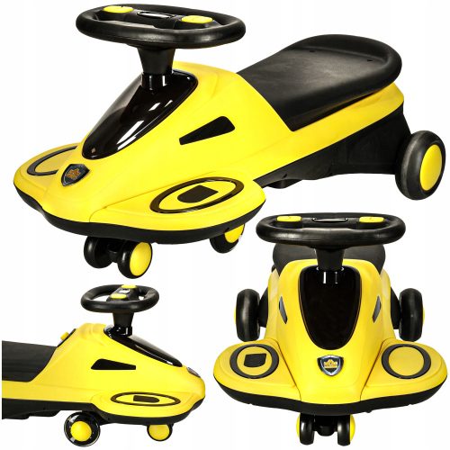  SCHWERKRAFTFAHRT AUF BELEUCHTETEN LED-RÄDERN MIT MUSIK-SPIELER ROLLER MAX. 100kg