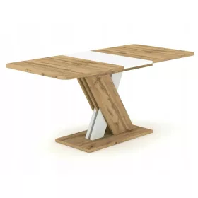    Rechteckiger ausziehbarer Tisch Signal Tables 140 x 85 x 76 cm Wotan-Eiche