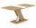  Rechteckiger ausziehbarer Tisch Signal Tables 140 x 85 x 76 cm Wotan-Eiche