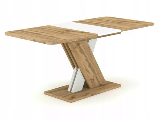  Rechteckiger ausziehbarer Tisch Signal Tables 140 x 85 x 76 cm Wotan-Eiche