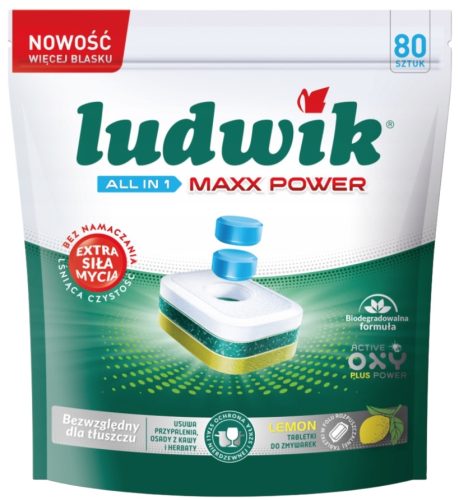  All-in-One-Geschirrspültabs (All-in-One) Ludwik 80 Stk.