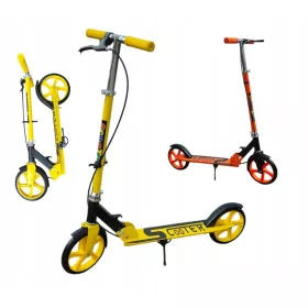    ROLLER MIT GROSSEN RÄDERN 20 cm für ERWACHSENE KINDER, KLAPPBAR, HANDBREMSE